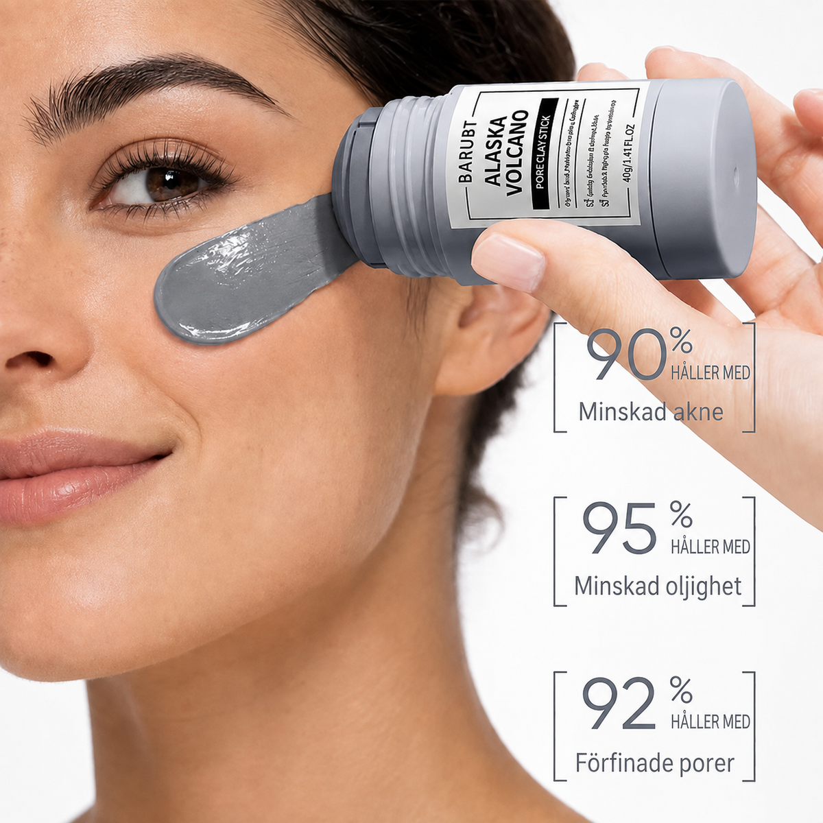 Pore Clay Stick – Djuprengörande Lermask
